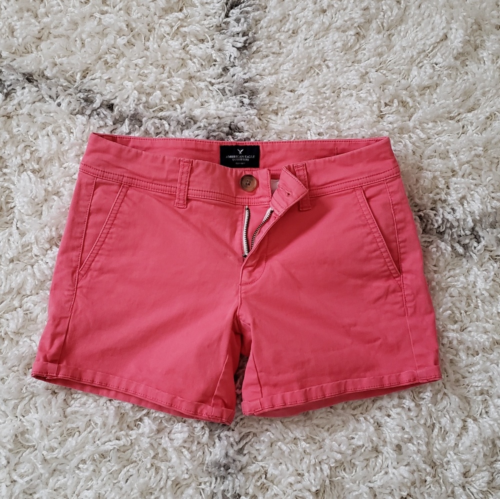 Midi twill shorts 0